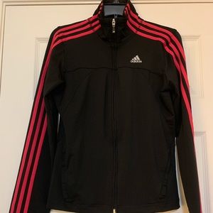 Adidas full zip jacket, size small